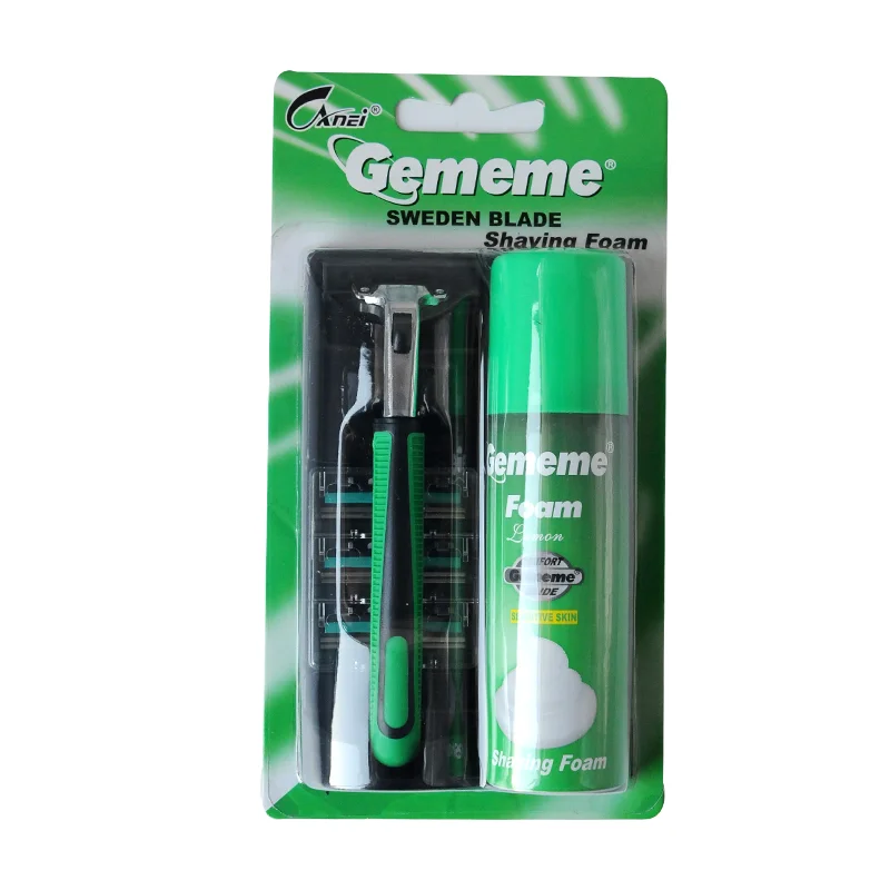 Blister Card Shaving Foam