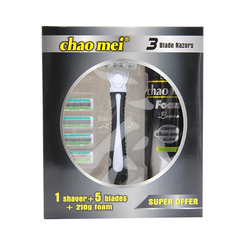 Paper Card Shaving Foam