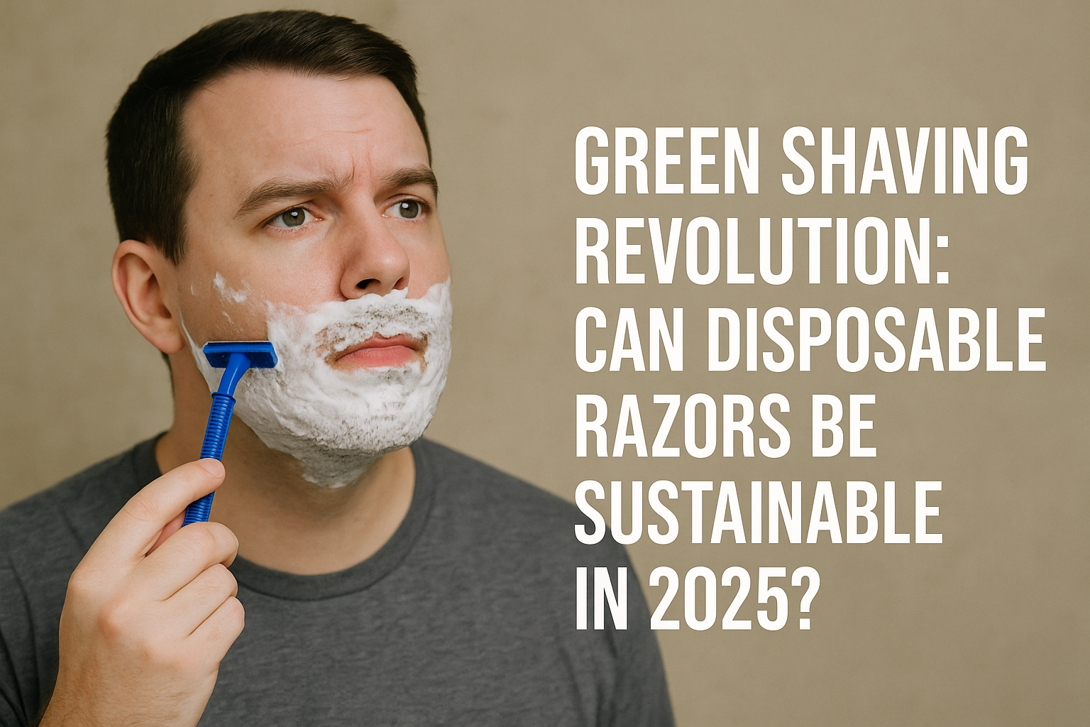 Can Disposable Razors Be Sustainable in 2025