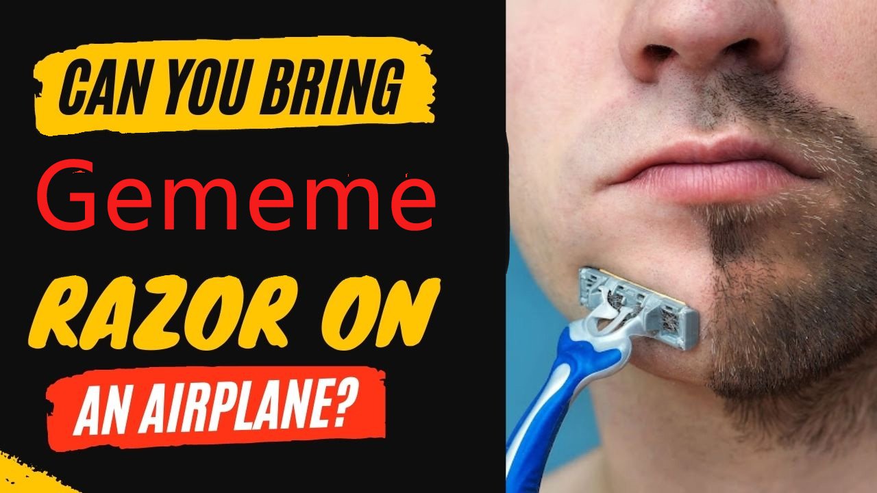 Can I Bring a Razor on a Plane