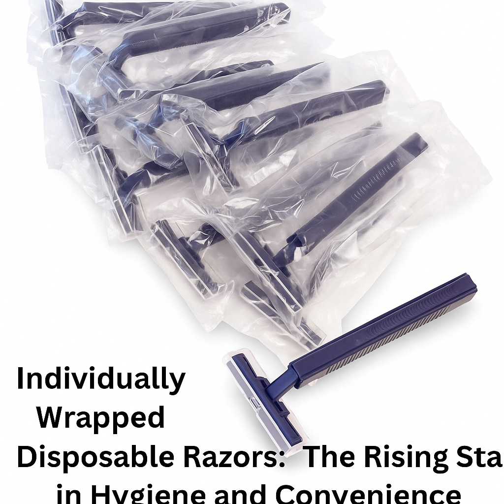 Individually Wrapped Disposable Razors